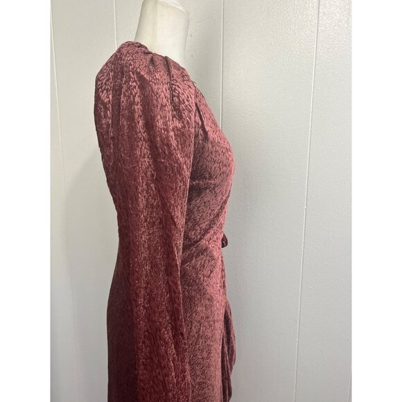TANYA TAYLOR LAUREEN DRESS SIZE 2  ROSEWOOD MAXI NWT - Picture 4 of 16